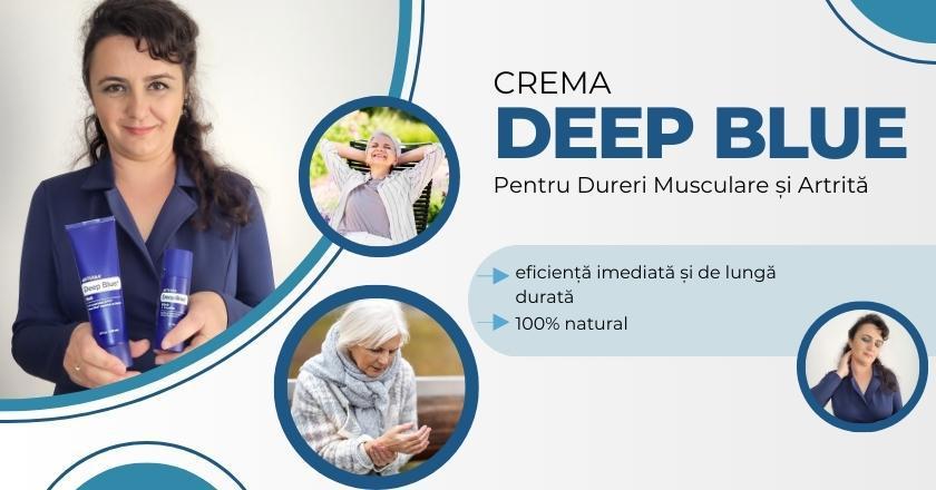 Resurse 8 deep blue rub doterra crema naturala pentru dureri musculare