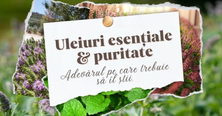 uleiuri esentiale pure